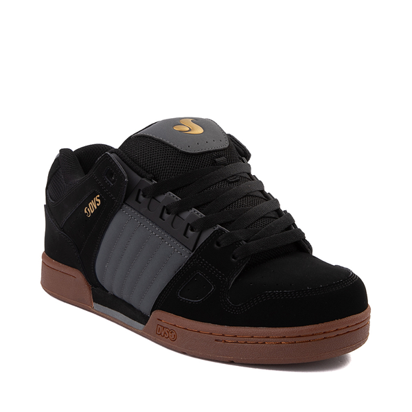 alternate view Mens DVS Celsius Skate Shoe - Black / Castlerock / GumALT5