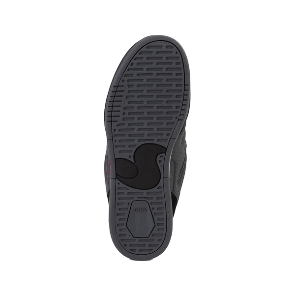 alternate view Mens DVS Tycho Skate Shoe - Black / Charcoal / RedALT3