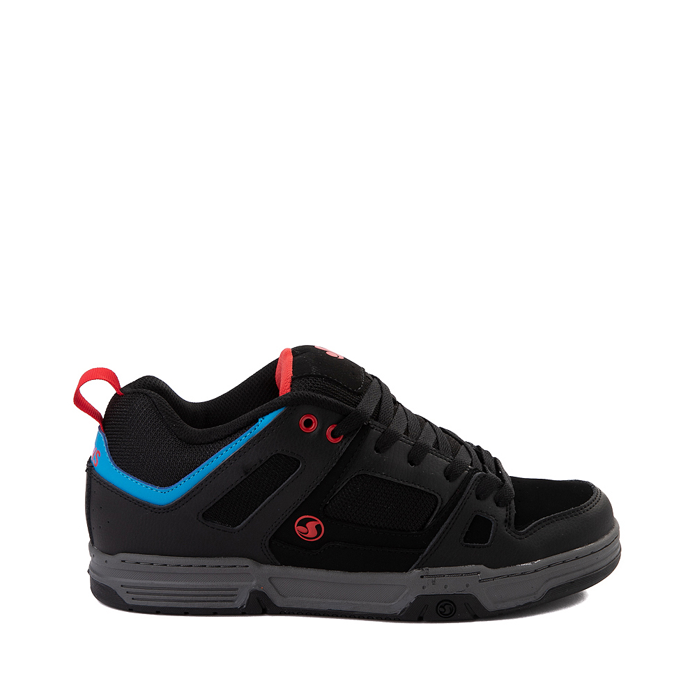Mens DVS Gambol Skate Shoe - Black / Red / Blue
