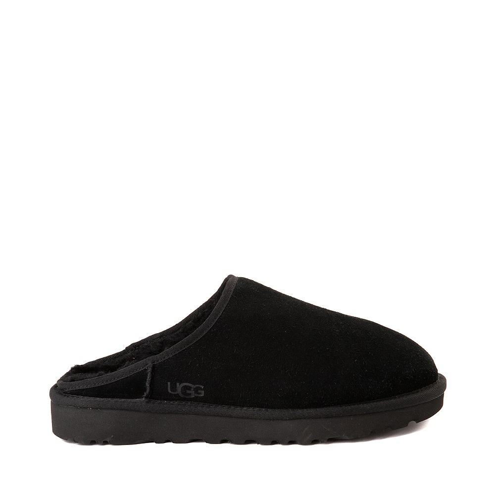 Mens UGG® Classic Slip-On Slipper - Black | Journeys