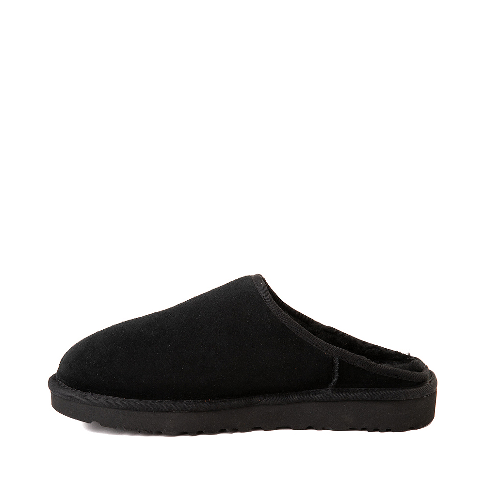 mens ugg classic slip on slipper black