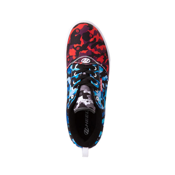 alternate view Mens Heelys Pro 20 Skate Shoe - Blue / Red / Gray CamoALT2