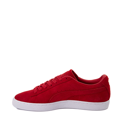 Red puma shoes