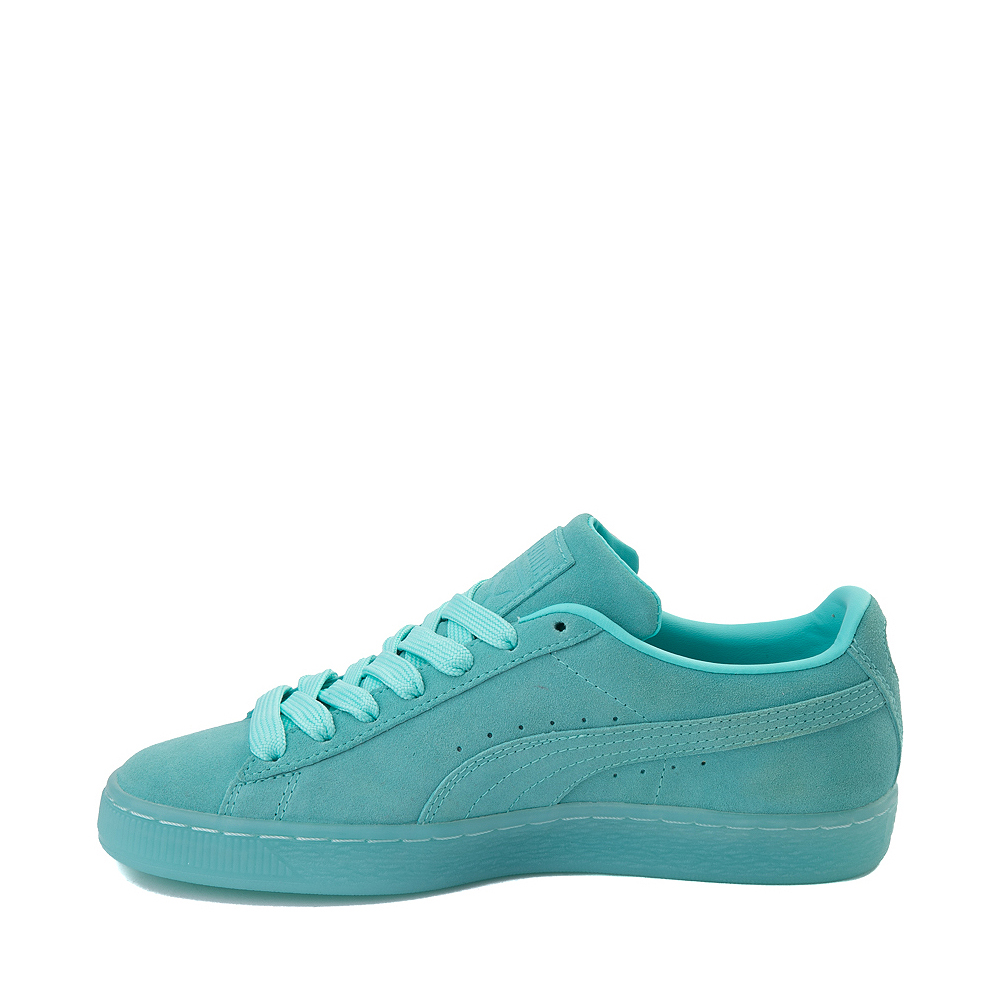 lied Verval Vervorming Womens PUMA Suede Classic XXI Athletic Shoe - Elektro Aqua Monochrome |  Journeys