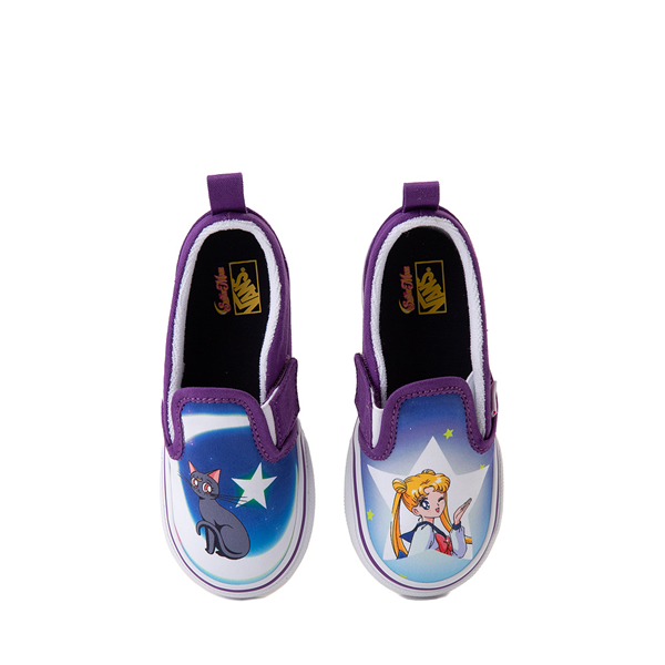 Main view of Vans x Sailor Moon Slip On Skate Shoe - Baby / Toddler - Purple