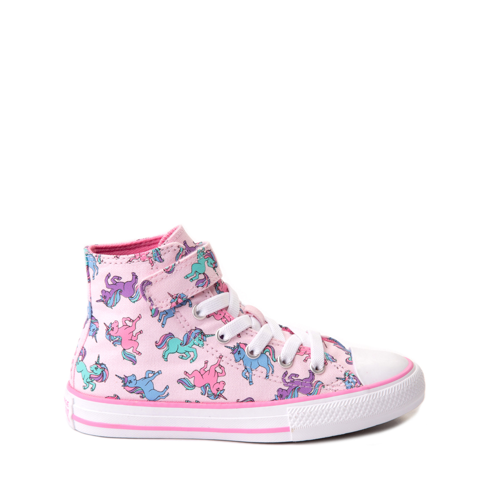 Converse Chuck Taylor All Star 1V Hi Unicorns Sneaker - Little Kid - Pink Foam