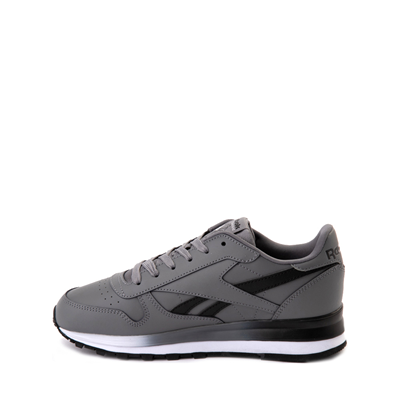 Alternate view of Reebok Classic Leather Clip Athletic Shoe - Big Kid - Gray