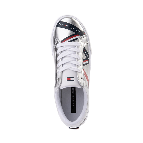 alternate view Womens Tommy Hilfiger Lacen Casual Shoe - SilverALT2
