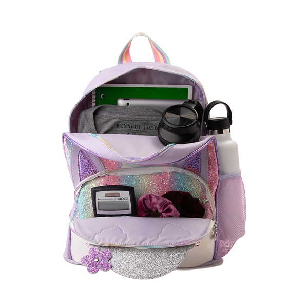 alternate view Unicorn Mini Backpack - Purple / RainbowALT1