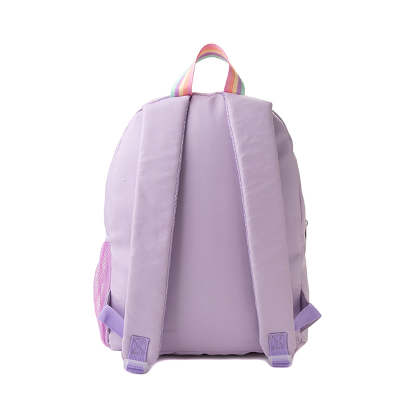 alternate view Unicorn Mini Backpack - Purple / RainbowALT2