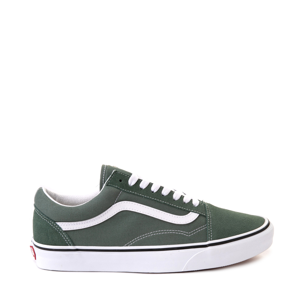 Vans canvas discount old skool green