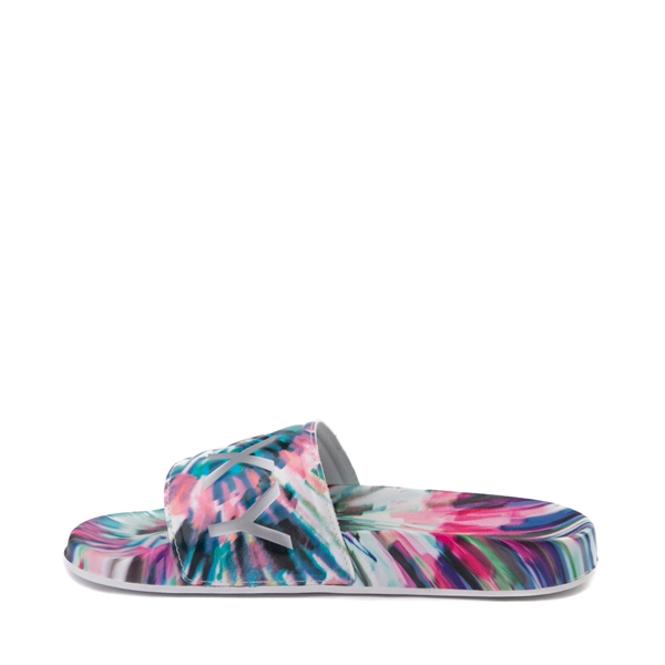 alternate view Womens Roxy Slippy Slide Sandal - MulticolorALT1
