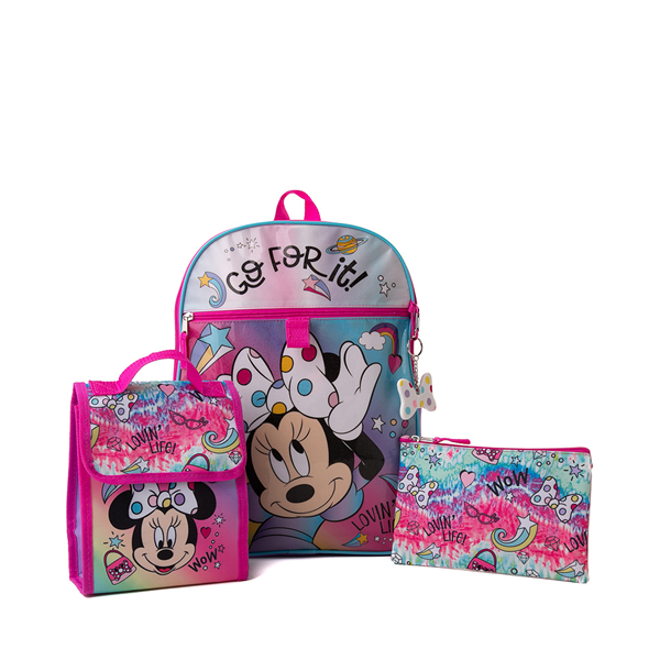 Main view of Minnie Mouse Go For It Backpack Set - Pink / Multicolor
