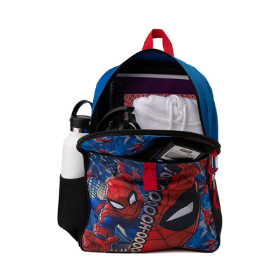 Alternate view of Marvel Spider-Man Backpack Set - Blue / Red