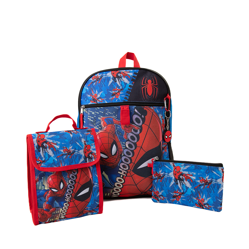 Marvel Spider-Man Backpack Set - Blue / Red