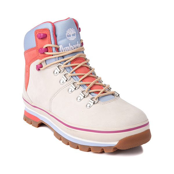 alternate view Womens Timberland Euro Hiker Boot - Gray / Pastel Color-BlockALT5