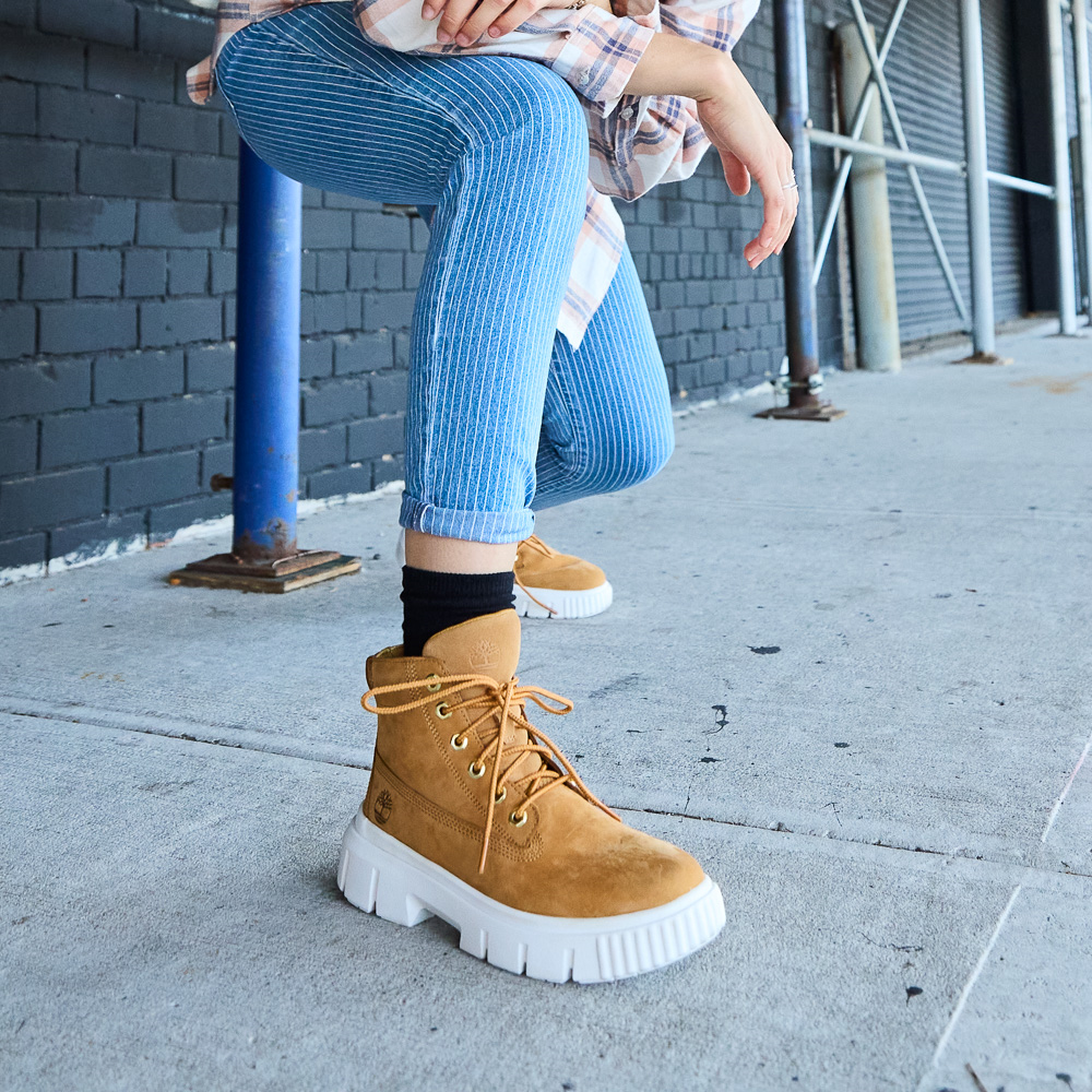 Womens Timberland Greyfield Boot Wheat Journeys