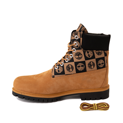 Alternate view of Mens Timberland 6&quot; Classic Patchwork Boot - Wheat