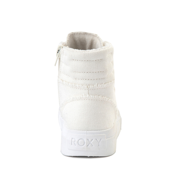 alternate view Roxy Rae Hi Sneaker - Little Kid / Big Kid - WhiteALT4
