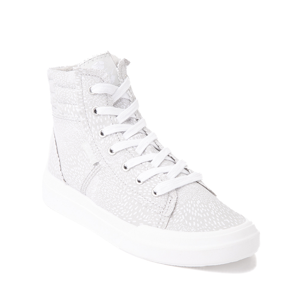 alternate view Roxy Rae Hi Sneaker - Little Kid / Big Kid - GrayALT5
