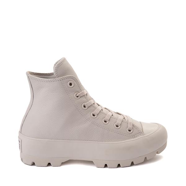 Main view of Womens Converse Chuck Taylor All Star Hi Lugged Leather Sneaker - Desert Sand Monochrome