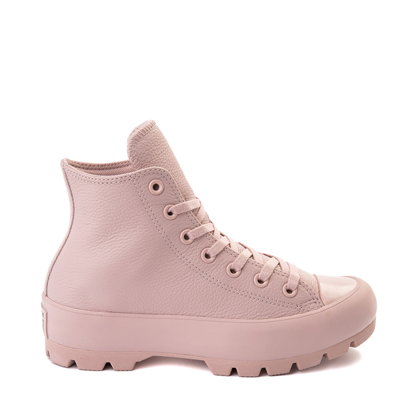 Main view of Womens Converse Chuck Taylor All Star Hi Lugged Leather Sneaker - Mauve Monochrome