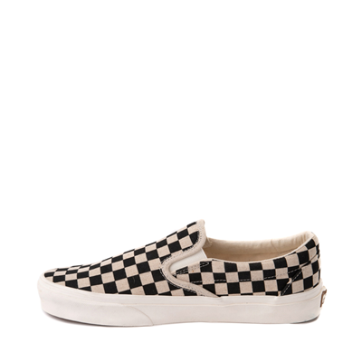Alternate view of Vans Slip-On Eco Theory Checkerboard Skate Shoe - Natural