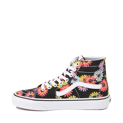 vans high tops flowers