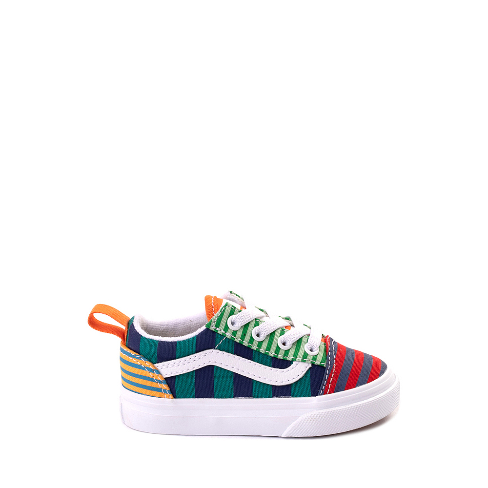 Vans Old Skool Skate Shoe - Baby / Toddler - Stripe-Block / Multicolor