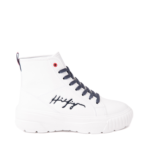 Womens Tommy Hilfiger Luka S2 Hi Platform Sneaker - White