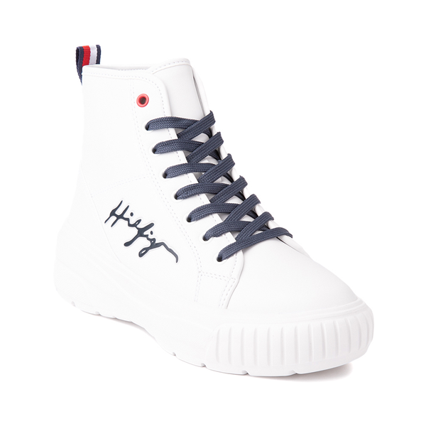alternate view Womens Tommy Hilfiger Luka S2 Hi Platform Sneaker - WhiteALT5