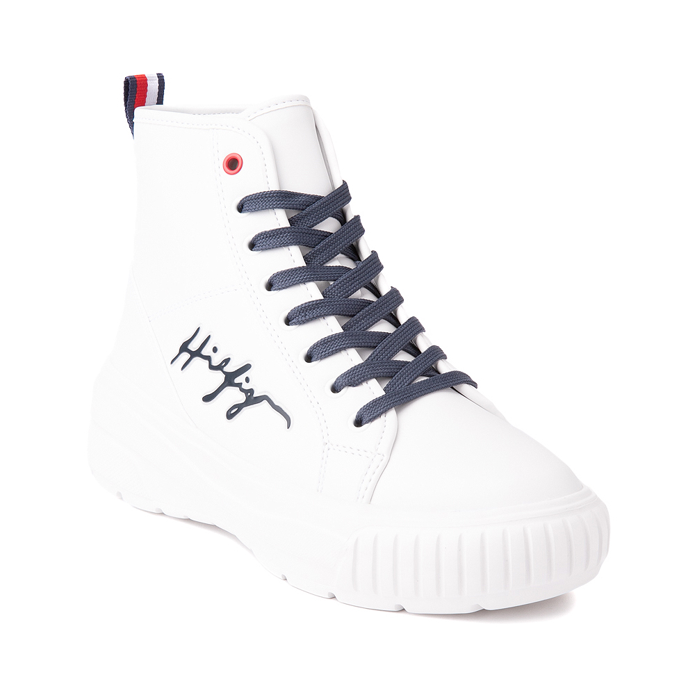 Womens Tommy Hilfiger Luka S2 Hi Platform Sneaker - White | Journeys