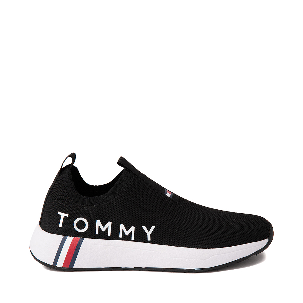 Womens Tommy Hilfiger Aliah Slip On Athletic Shoe - Black