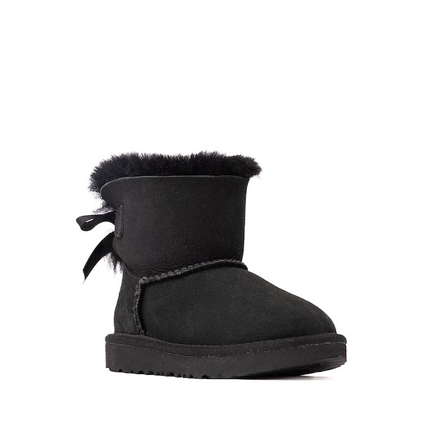 alternate view UGG® Mini Bailey Bow II Boot - Toddler / Little Kid - BlackALT5