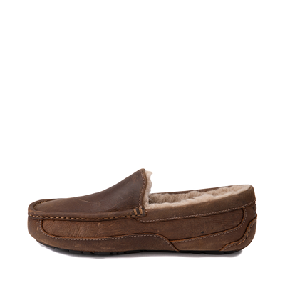 Alternate view of Mens UGG&reg; Ascot Matte Leather Slip On Casual Shoe - Tan