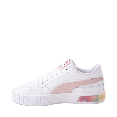 Alternate view of Womens PUMA Cali Star Splash Athletic Shoe - White / Pink