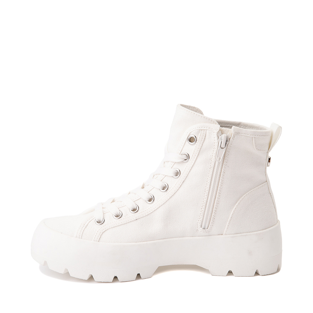 Womens Steve Madden Lynet Platform Sneaker - White Monochrome | Journeys