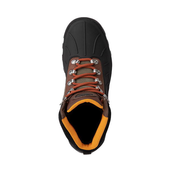 alternate view Mens Timberland Vibram® Euro Hiker Shell-Toe Boot - Dark BrownALT2