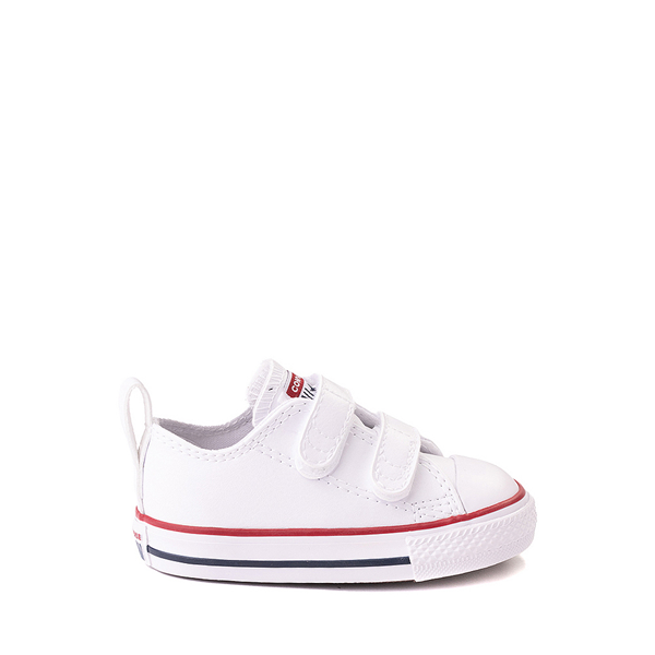 Main view of Converse Chuck Taylor All Star 2V Lo Leather Sneaker - Baby / Toddler - White