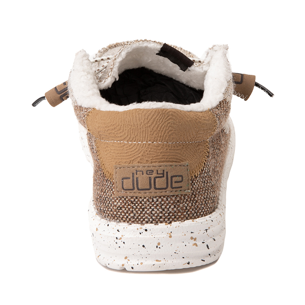 alternate view Mens Hey Dude Wally Stitch Casual Shoe - TumbleweedALT4