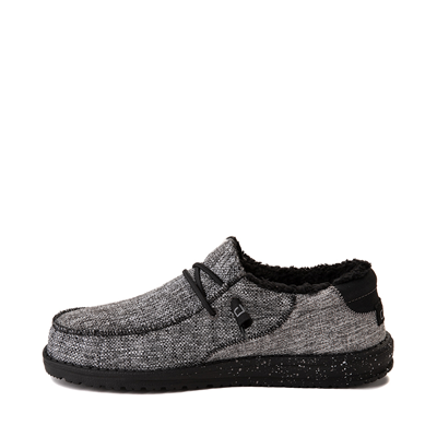 Alternate view of Mens Hey Dude Wally Stitch Casual Shoe - Stormcloud