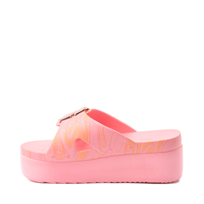 Alternate view of Womens Dr. Scholl's Original Goals Slide Sandal - Apricot