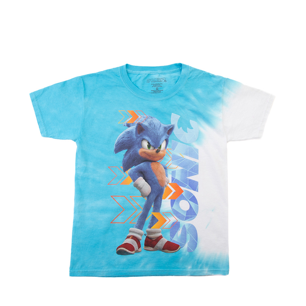 Main view of Sonic the Hedgehog&trade; Washed Tee - Little Kid / Big Kid - Turquoise / White