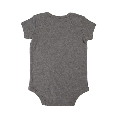 Alternate view of How You Doin' Snap Tee - Baby - Heather Gray