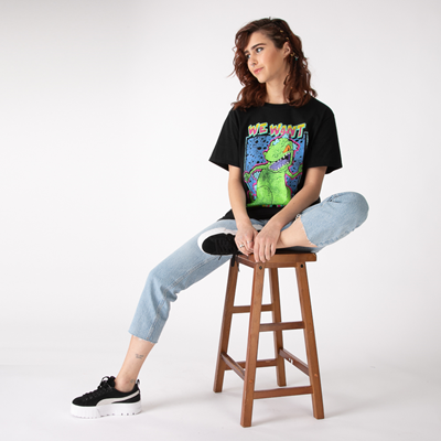 Alternate view of Rugrats We Want Reptar Tee - Black