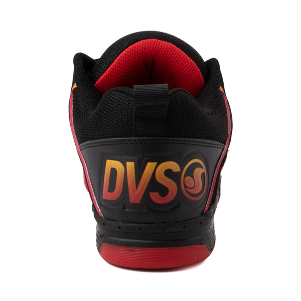 alternate view Mens DVS Comanche Skate Shoe - Black / Red / YellowALT4