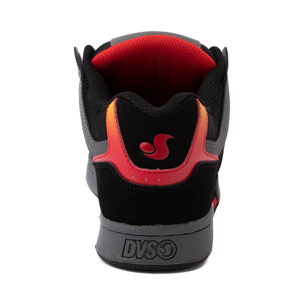 alternate view Mens DVS Celsius Skate Shoe - Charcoal / Black / RedALT4