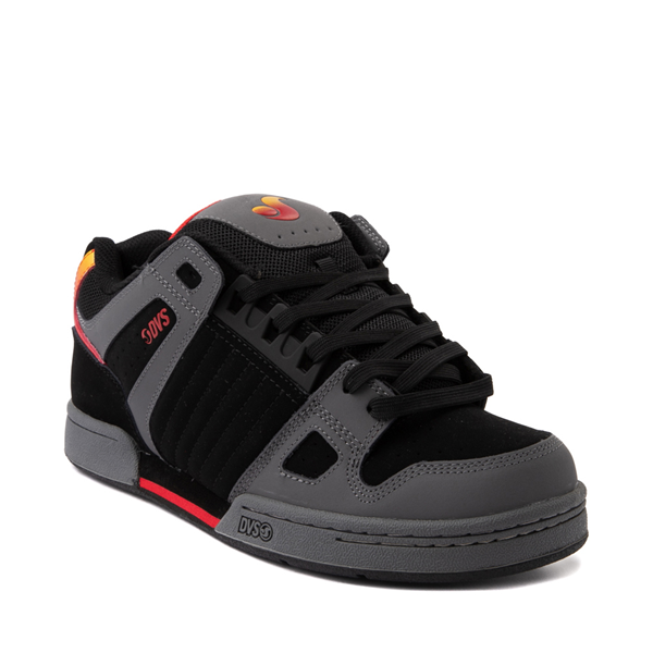 alternate view Mens DVS Celsius Skate Shoe - Charcoal / Black / RedALT5