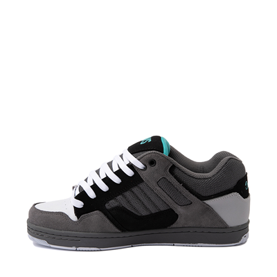 Alternate view of Mens DVS Enduro 125 Skate Shoe - Charcoal / Black / Turquoise
