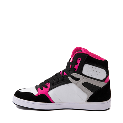 Alternate view of Womens DVS Honcho Skate Shoe - Black / White / Pink